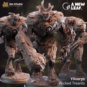 Wicked Treant Miniatures | Yilvorys by DM Stash | 32/75 mm | A New Leaf | Fantasy TTRPG and Display Model