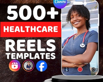 Healthcare Reels: TikTok, Instagram, Facebook (Digital Download)