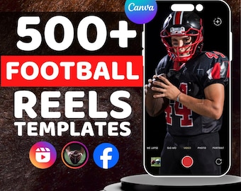 American Football Reels: TikTok, Instagram, Facebook (Digital Download)