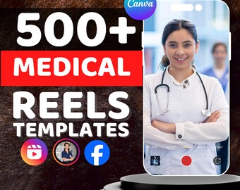 Medical Reels: TikTok, Instagram, Facebook (Digital Download)