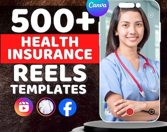 Health Insurance Reels & Story: Canva Templates