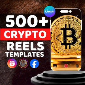 Sjablonen voor crypto-rollen: socialmedia-marketingbundel (digitale download)