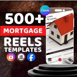 Sjablonen hypotheekrollen | 500+ marketinginhoud voor makelaars (digitale download)