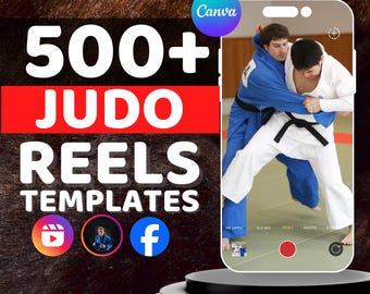 Judo Reels: TikTok, Instagram, Facebook (Digital Download)
