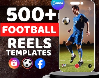 Football Reels: Tiktok, Instagram, Facebook (Digital Download)