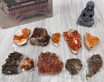 Cúmulos de vanadinita