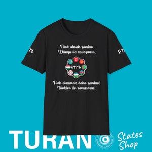 テュルク オルマク ゾルドゥル テュルク オルママク ダハ ゾルドゥル シャツ、Milli、Vatan、Jandarma、Komando、JÖH、PÖH、Türkye、Göktürk