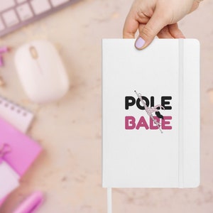 Pole Dance Notebook, Pole Dancing Notebook, Pole Dance Journal, Pole Dance Instructor Journal, Pole Dancer gift, Pole Dance Class Notes