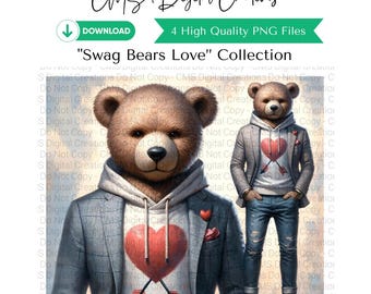 Valentines png | Teddy Bear PNG | Teddy Bear Design | Watercolor Bear | Teddy Bear Pattern | cupid png | valentines day png