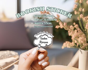 Bookish Sticker | Probably Thinking About Xaden Riorson | Reader Gift | Kindle Sticker for Book Lovers