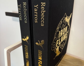 Fourth Wing & Iron Flame Rebound Books | Special Edition, Handmade, Foil Cover, Rebecca Yarros