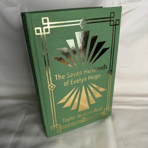 The Seven Husbands of Evelyn Hugo Rebound Book | Special Edition, Handmade, Foil Cover, Taylor Jenkins Reid