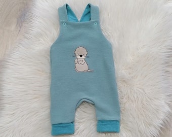 Dungarees Rib Jersey Babyotter size 56/62 that grow with you