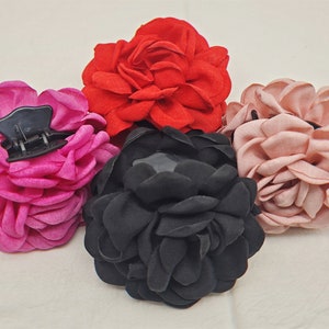 Vintage fleur pince à cheveux griffes cheveux femmes filles épingles à cheveux accessoires pour cheveux pour femmes femmes épingles à cheveux fleurs pinces bohême pinces à cheveux image 5