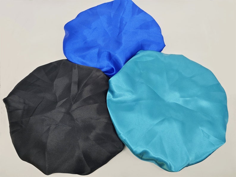 Adjustable Satin Hair bonnetReversible Satin Bonnet for Sleep, Silk Satin Bonnet for Curly Hair and Natural Hair, Hair Bonnet for Women image 4