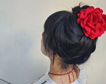 Pinza para el pelo de flores Vintage, pinzas para el pelo para mujeres y niñas, horquillas, accesorios para el cabello para mujeres, horquillas para mujeres, pinzas de flores, pinzas para el cabello bohemias