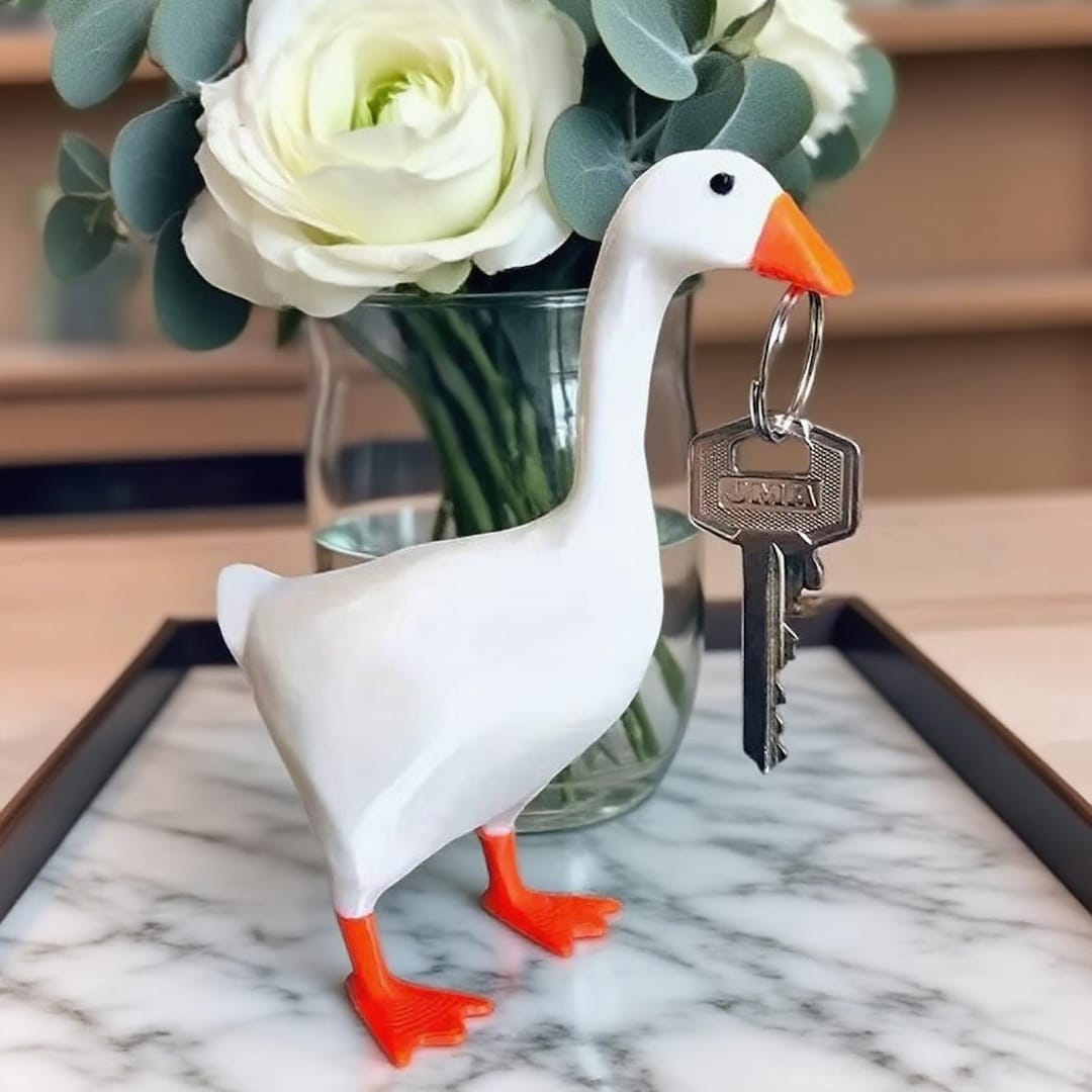Magnetic Goose Key Holder, Tool Holder Magnetic,duck | Goose Sculpture ...