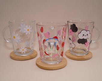 Glass mug