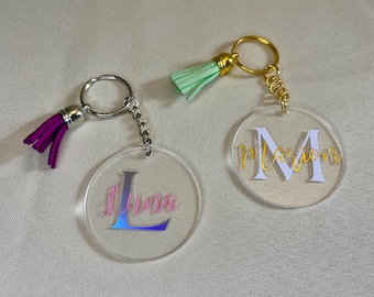 First name key ring
