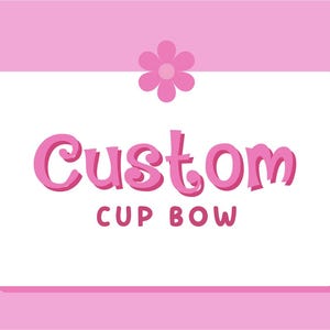 Benutzerdefinierte Stanley Bow Stroh Topper, Protour Stanley Zubehör, Tumbler Straw Topper, Tassendekoration, wiederverwendbarer Strohtopper, Tumbler Bow