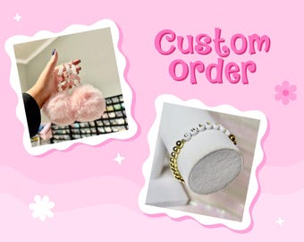 Custom Requests, Personalized Bracelets, Gifts for Her, Seed Beaded Bracelets, Bracelet Recreation, Clay Beaded Bracelet, Dream Bracelet,