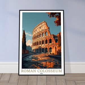 Timeless Grandeur: Roman Colosseum Wall Art, Roman Colosseum Poster, Italy Poster, Roman Colosseum Print, Italy Print, Gift, Rome Decor