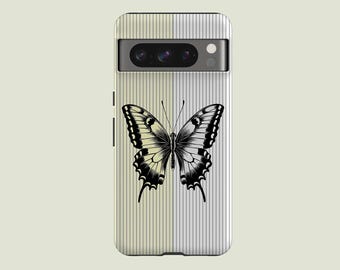 Aesthetic Butterfly Phone Case Minimalistic Phone Cover Fit For Google Pixel 10 Pro XL 9A 9 Pro XL 8 Pro 8A 7 Pro 7A Pixel 6 Pro 6A