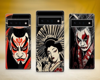 Japanese Traditional Art Phone Case Japanese Cover Fit for Google Pixel 10 Pro XL 9A 9 Pro 8A 8 Pro 8 7A 7 Pro 6 6A 3A 4XL 5 OnePlus 13 12R