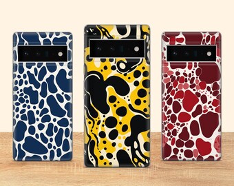Abstract Retro Phone Case Aesthetic Cover Fit for Google Pixel 10 Pro XL 9A 9 Pro 8A 8 Pro 8 7A 7 Pro 6 6A 3A 4XL 5 OnePlus 13 12R