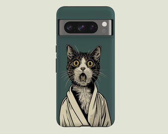Cat Face Phone Case Aesthetic Cat Cover Fit For Google Pixel 10 Pro XL 9A 9 Pro XL 8 Pro 8A 7 Pro 7A Pixel 6 Pro 6A