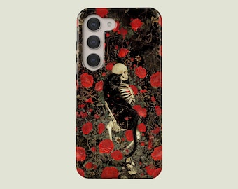 Gothic Kat Telefoon Geval Heks Goth Telefoon Cover Fit Voor Samsung Galaxy S25 S24 Ultra S23 FE S23 Plus S22 ultra S20 FE Note 20 A56
