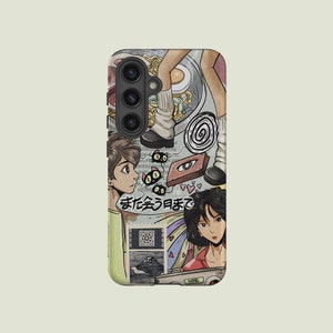 Funda para teléfono con diseño de tablero de estado de ánimo japonés, estética de anime, compatible con Samsung Galaxy S24 Plus, S23 Ultra, 23 Plus, 22 Ultra, S20 FE, Note 20 Ultra