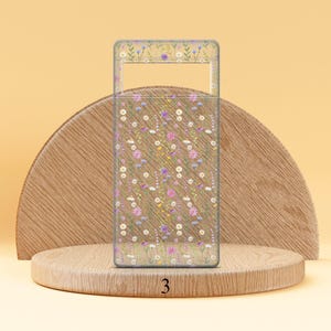Aesthetic Wild Flower Phone Case Flowers Cover Fit for Google Pixel 10 Pro XL 9A 9 Pro 8A 8 Pro 8 7A 7 Pro 6 6A 3A 4XL 5 OnePlus 13 12R Design 3