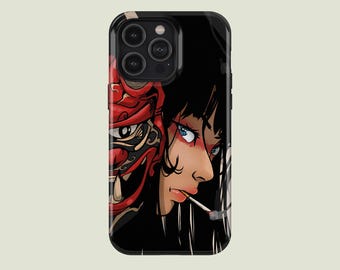 Japanese Girl Phone Case Aesthetic Anime MagSafe Phone Cover Fit for iPhone 17 Pro Max 16 Pro Max 15 14 13 Pro 12 11 Pro XS XR 8 Plus