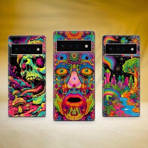 Psychedelic Trippy Phone Case Aesthetic Visuals Cover Fit für Google 10 Pro XL 9A 9 Pro 8A 8 Pro 8 7A 7 Pro 6 6A 3A 4XL 5 OnePlus 13 12R