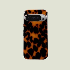 Dark Tortoise Shell Phone Case Tortoise Shell Phone Cover Fit For Google Pixel 10 Pro XL 9A 9 Pro XL 8 Pro 8A 7 Pro 7A Pixel 6 Pro 6A