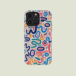 Abstract Pattern Phone Case Aesthetic Cover Fit For iPhone 15 Pro Max 13 11 Pro 12 13 Mini iPhone X XS Max XR 7 Plus