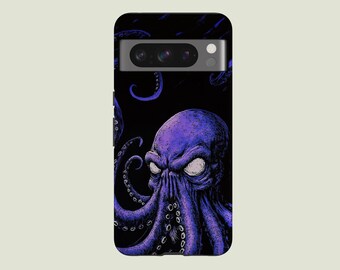 Octopus Phone Case Sea Ocean Animal Phone Cover Fit For Google Pixel 10 Pro XL 9A 9 Pro XL 8 Pro 8A 7 Pro 7A Pixel 6 Pro 6A
