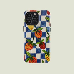 Strawberry Phone Case Kawaii Fruit MagSafe Phone Cover Fit for iPhone 17 Pro Max 16 Pro Max 15 14 13 Pro 12 11 Pro XS XR 8 Plus