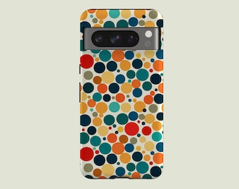 Colourful Polka Dots Phone Case Abstract Spots Cover Fit For Google Pixel 10 Pro XL 9A 9 Pro XL 8 Pro 8A 7 Pro 7A Pixel 6 Pro 6A