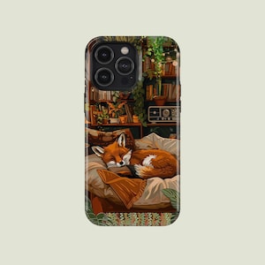 Cute Fox Phone Case Aesthetic Animal MagSafe Phone Cover Fit for iPhone 17 Pro Max 16 Pro Max 15 14 13 Pro 12 11 Pro XS XR 8 Plus