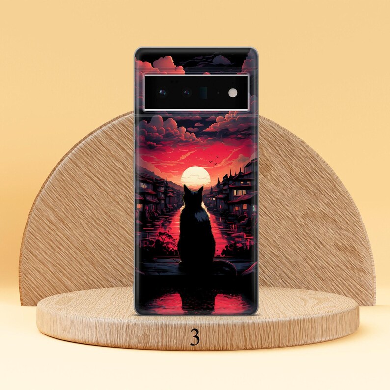 Aesthetic Cats Phone Case Cute Cat Phone Cover Fit for Google Pixel 10 Pro XL 9A 9 Pro 8A 8 Pro 8 7A 7 Pro 6 6A 3A 4XL 5 OnePlus 13 12R Design 3