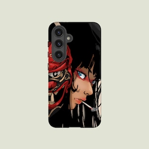 Japanese Girl Phone Case Aesthetic Anime Phone Cover Fit For Samsung Galaxy S25 S24 Ultra S23 FE S23 Plus S22 Ultra S20 FE Note 20 A56 A16