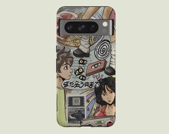 Japanese Mood Board Phone Case Aesthetic Anime Phone Cover Fit For Google Pixel 10 Pro XL 9A 9 Pro XL 8 Pro 8A 7 Pro 7A Pixel 6 Pro 6A