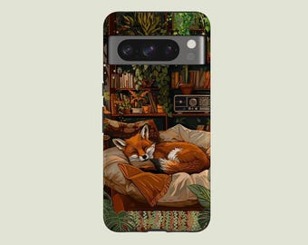 Cute Fox Phone Case Aesthetic Animal Cover Fit For Google Pixel 10 Pro XL 9A 9 Pro XL 8 Pro 8A 7 Pro 7A Pixel 6 Pro 6A