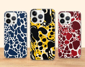 Abstract Retro Phone Case Aesthetic Cover Fit for iPhone 17 Pro Max 16 15 14 13 12 13 11 Samsung S25 S24 S23 FE A56 A16 A14 Huawei P30 Pro