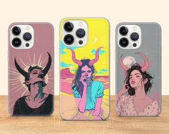 Pastel Goth Handyhülle Witchy Goth passend für iPhone 17 Pro Max 16 15 14 13 12 13 11 XS Samsung S25 S24 S23 FE A56 A16 A14 Huawei P30 Pro