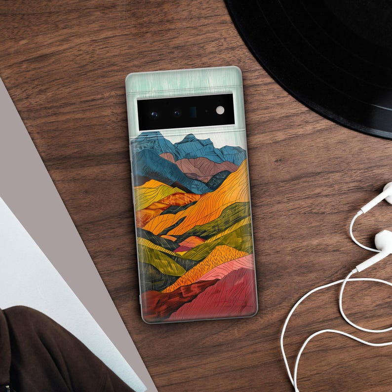 Mountain Phone Case Minimalist Phone Cover Fit for Google Pixel 10 Pro XL 9A 9 Pro 8A 8 Pro 8 7A 7 Pro 6 6A 3A 4XL 5 OnePlus 13 12R image 7
