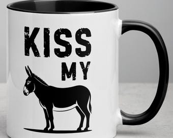 Funny Donkey Coffee Mug – Sarcastic Humor Gift