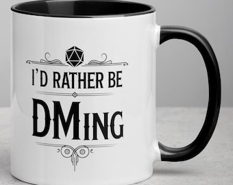 Dungeon Master Gift Mug: D&D Gaming Coffee Cup